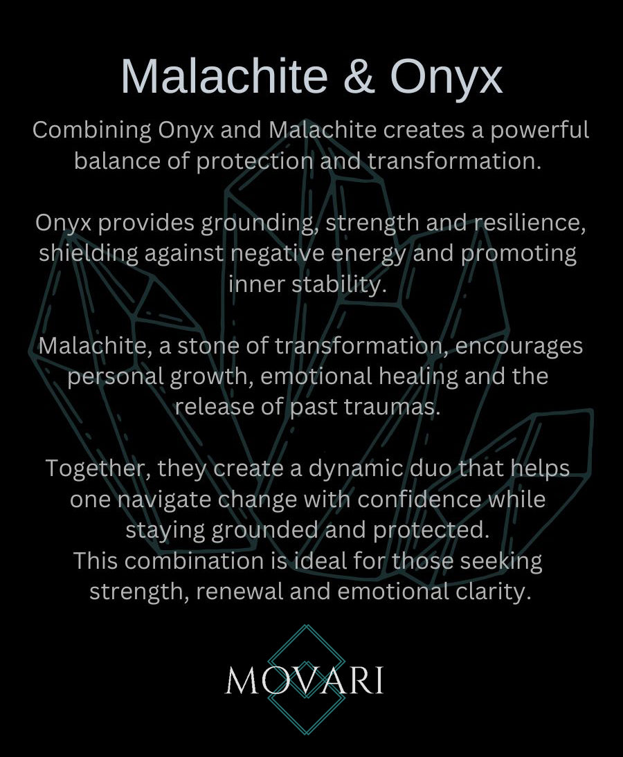 malachite and onyx meaning